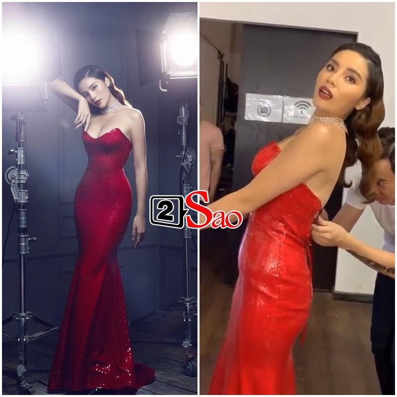 Kỳ Duyên lộ body đuông dừa khi biến hình sexy-9