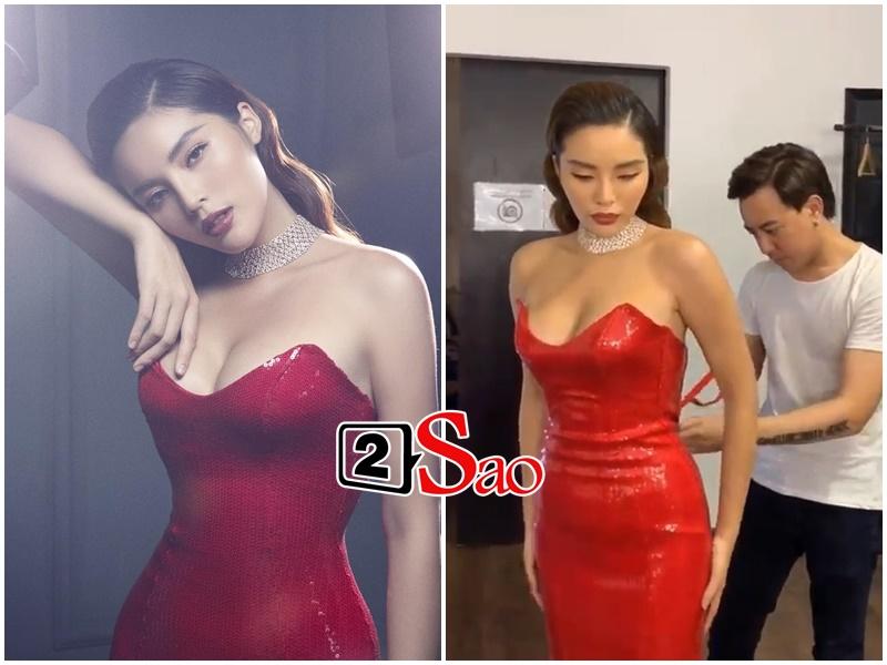Hoa hậu Kỳ Duyên lộ ảnh tầng lớp mỡ khác gì mẹ bỉm sữa trong hậu trường quảng bá thẩm mỹ viện-6