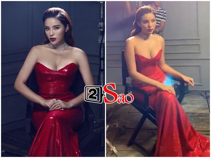 Hoa hậu Kỳ Duyên lộ ảnh tầng lớp mỡ khác gì mẹ bỉm sữa trong hậu trường quảng bá thẩm mỹ viện-7