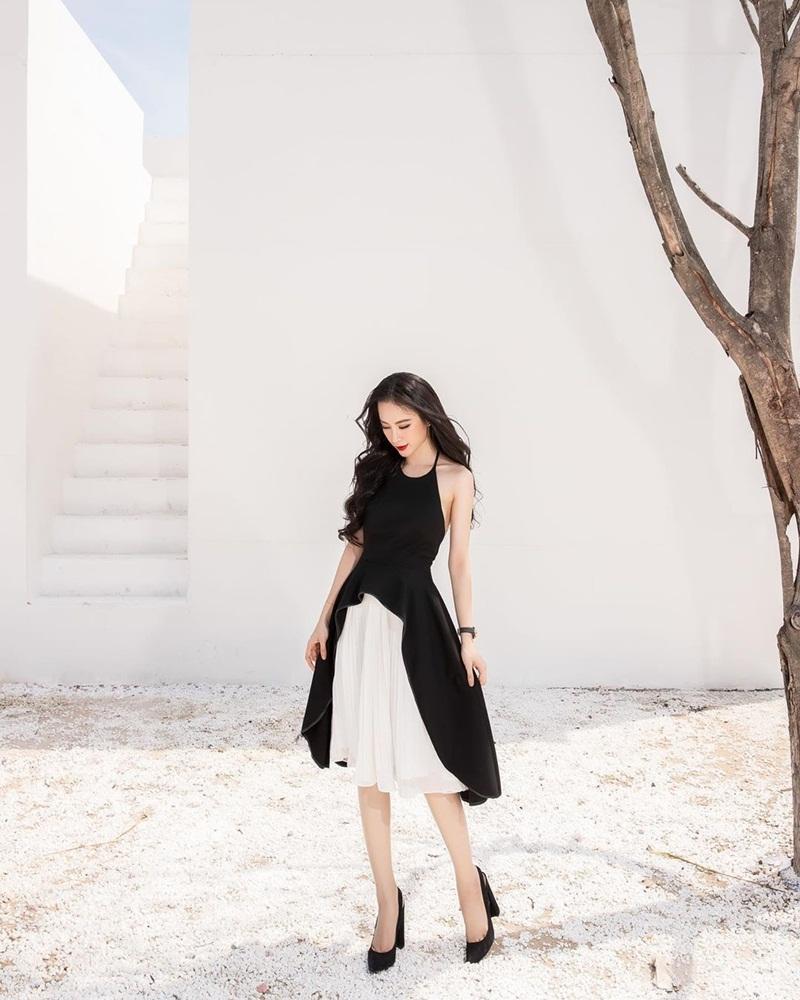 Diệu Nhi khoe thời trang sân bay như bà bầu đi đẻ - Mai Phương Thúy phô cặp giò trứ danh với váy ngắn cũn-6