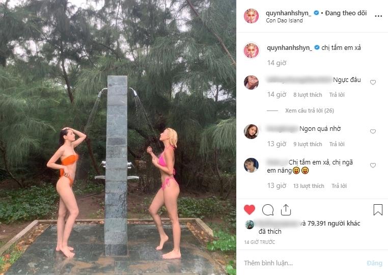 Hóa ra đằng sau hình ảnh mặc bikini nóng rẫy của Chi Pu, Quỳnh Anh Shyn và Sunht là khoảnh khắc lầy lội thế này đây!-2