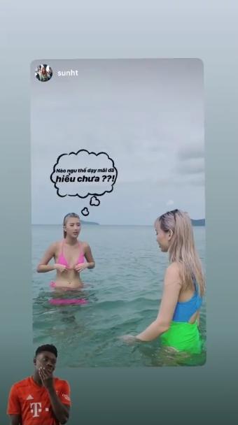 Hóa ra đằng sau hình ảnh mặc bikini nóng rẫy của Chi Pu, Quỳnh Anh Shyn và Sunht là khoảnh khắc lầy lội thế này đây!-5