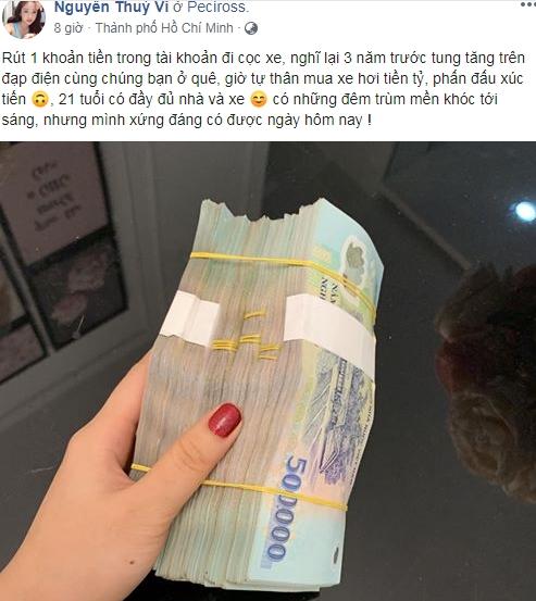 VIỆT NAM NÓI LÀ LÀM: Thúy Vi tậu xế hộp nhiều tỷ đồng và khẳng định mua bằng tiền nói không với gái ngành-1