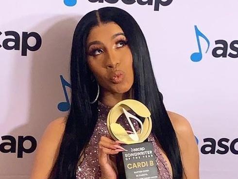 Cardi B ẵm giải 'Nhạc sĩ của năm', cư dân mạng 'xỉa xói': 'Cô ta biết viết nhạc à?'