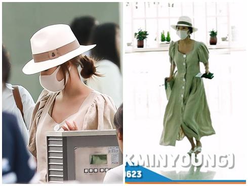 Đeo khẩu trang kín mít nhưng Park Min Young vẫn bị tóm gọn khi cùng gia đình sang nước ngoài du lịch