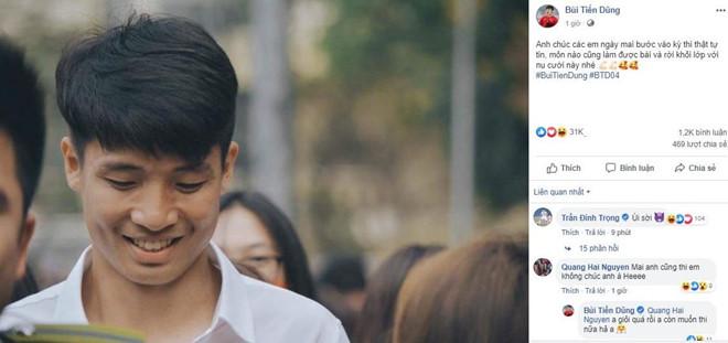 Bạn gái Lâm Tây, tuyển thủ Việt cổ vũ sĩ tử trước kỳ thi THPT quốc gia-2