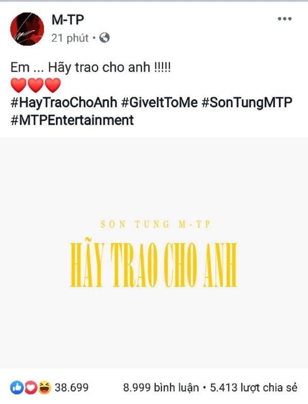 Sơn Tùng M-TP tung hình ảnh đầu tiên của Hãy trao cho anh: Liệu có làm nên mùa hè đáng nhớ nhất từ trước đến nay của Sky?-3