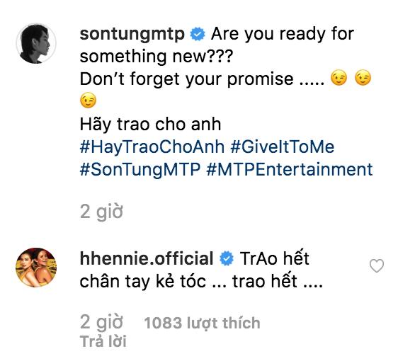 Mới ngày nào còn phát cuồng vì Đen Vâu, đến hôm nay HHen Niê lại nguyện trao hết cho Sơn Tùng MTP-3