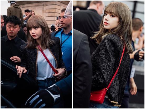 Lisa (BlackPink) khiến fan 'thòng tim' vì 'xinh muốn xỉu' tại Paris Fashion Week