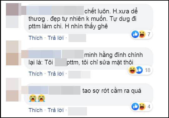 Mỗi khi xuất hiện, Minh Hằng lại khiến bao người lo sốt vó vì chiếc cằm dài ngoằng như muốn rụng khỏi mặt-4