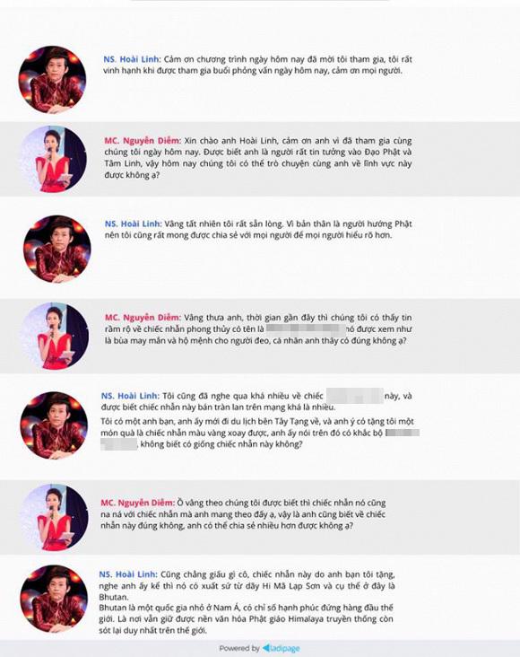 Danh hài Hoài Linh bức xúc vì bị bịa đặt phát ngôn để bán hàng-1