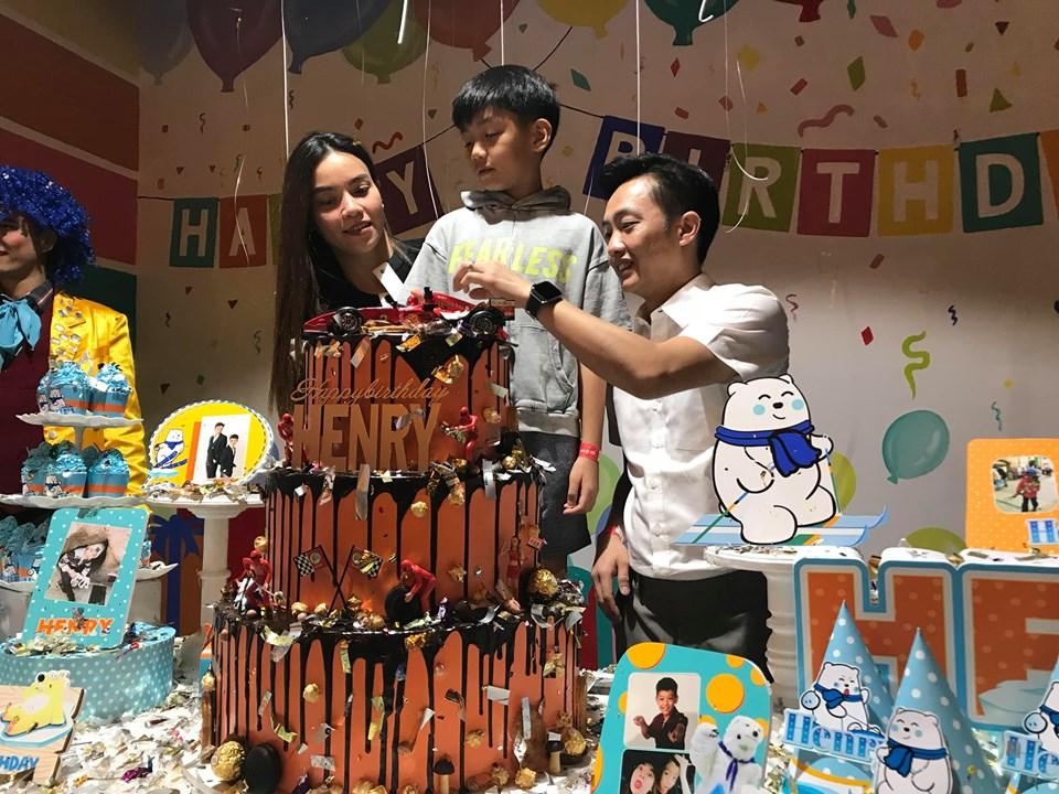 Dù gia đình ly tán, Subeo vẫn được tận hưởng 5 sinh nhật trọn vẹn với sự hiện diện của cả bố lẫn mẹ-1