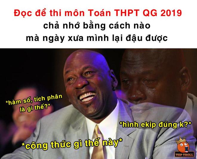 Ảnh chế Đen Vâu bó tay khi nhìn thấy đề thi Toán 2019-1