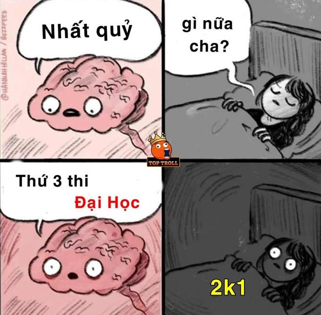 Ảnh chế Đen Vâu bó tay khi nhìn thấy đề thi Toán 2019-7