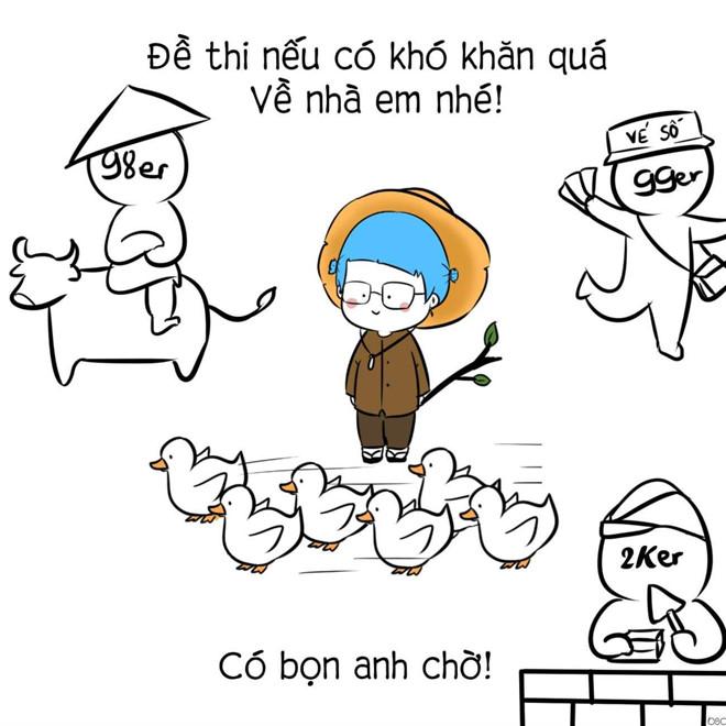 Ảnh chế Đen Vâu bó tay khi nhìn thấy đề thi Toán 2019-8