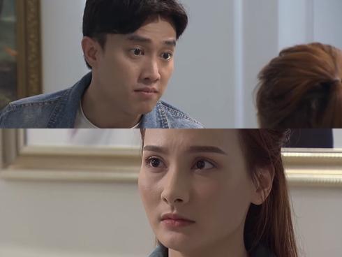 Vũ nhắc lại hợp đồng hôn nhân với Thư khi đi gặp gái đẹp trong tập 52 'Về Nhà Đi Con'