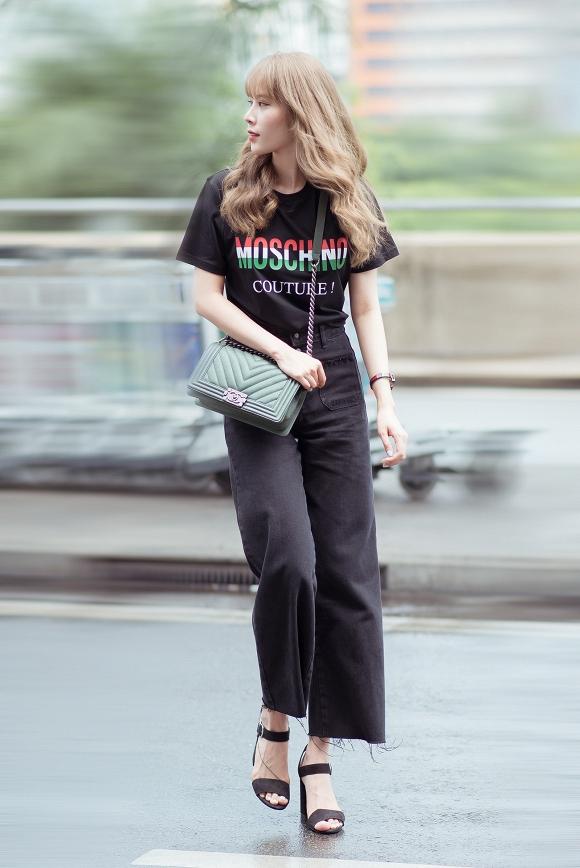 Lăng xê kiểu tóc Lisa (BLACKPINK), Nam Em còn gây chú ý khi diện set đồ gần 200 triệu-2