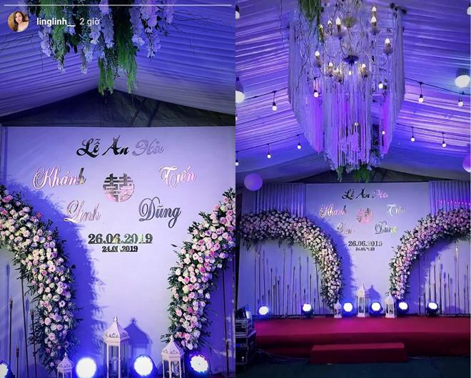 Trước giờ G, hé lộ hình ảnh đầu tiên về lễ ăn hỏi siêu to siêu khổng lồ của Bùi Tiến Dũng và bạn gái xinh đẹp-3