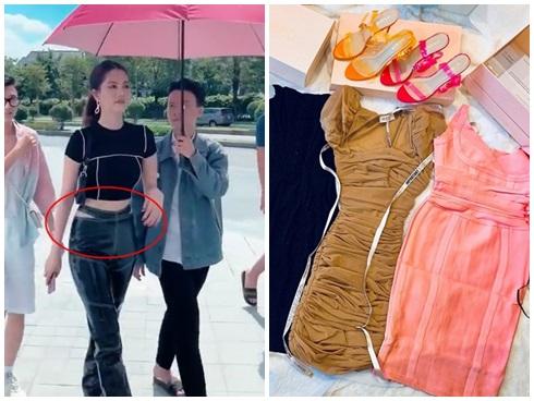 Vừa đập hộp hàng hiệu tiền tấn, Ngọc Trinh tiếp tục vung tay sắm loạt đồ hiệu siêu sexy