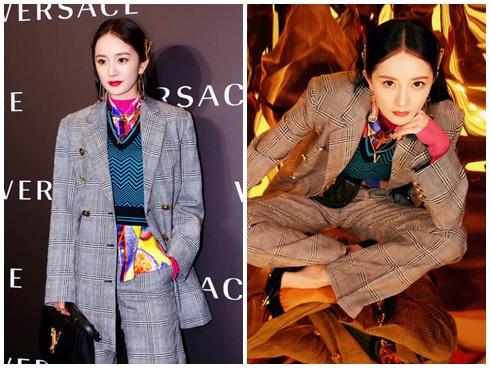 Để có được độ ngầu và sang chảnh như thế này, Dương Mịch đã phải mặc tới 4 lớp áo