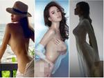 Dàn hậu bạo dạn chụp nude: Kỳ Duyên khiến fan 'truyền thái y', Ngọc Trinh bạo liệt nhất, Mai Phương Thúy mặc cũng như không