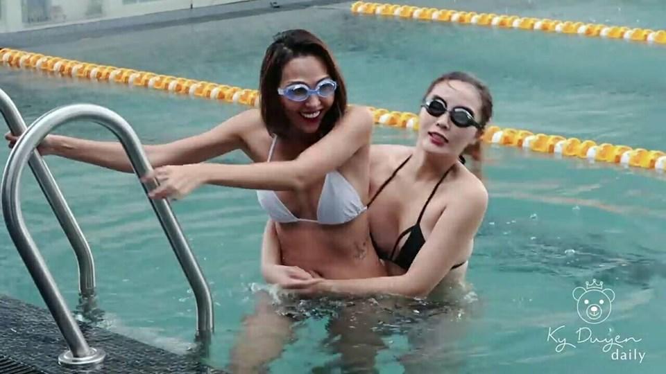 Hoa hậu Kỳ Duyên lộ body đô con như đàn ông-5