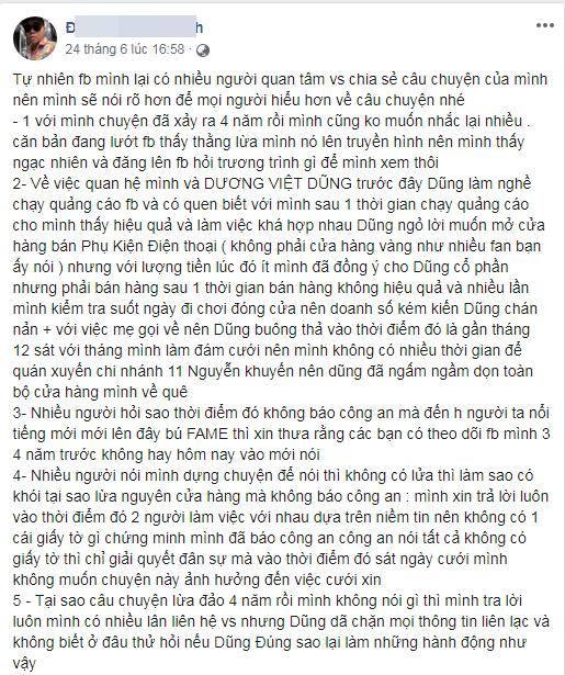 Soái ca tiệm vàng được Lê Lộc trao hoa tại Người ấy là ai bất ngờ bị tố lừa đảo và trốn nợ-8