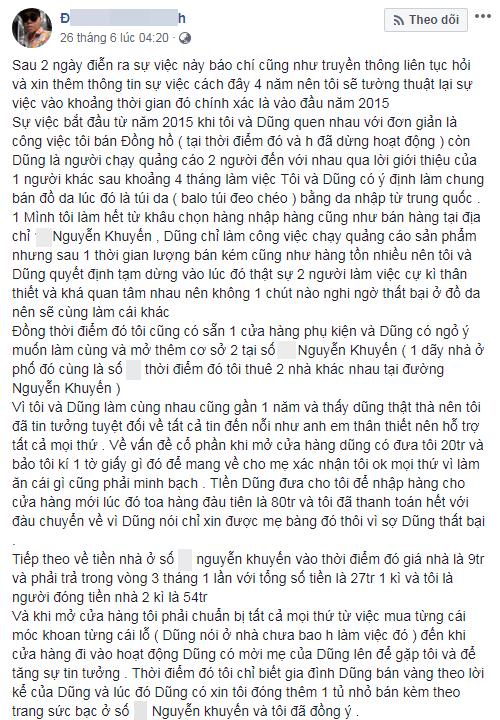 Soái ca tiệm vàng được Lê Lộc trao hoa tại Người ấy là ai bất ngờ bị tố lừa đảo và trốn nợ-11