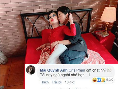 Mới cưới vợ lại dám đăng ảnh mặn nồng trên giường với người yêu cũ, Cris Phan bất ngờ bị Mai Quỳnh Anh đuổi khỏi nhà