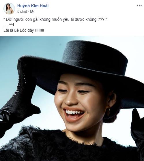 Giữa ồn ào tình cảm với soái ca Người ấy là ai, Lê Lộc ẩn ý không muốn yêu ai-3