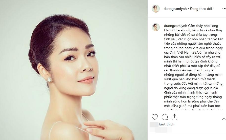 Nhìn các cặp đôi showbiz chia tay, Dương Cẩm Lynh định nghĩa lại hai chữ hạnh phúc khiến ai cũng thấm thía-2