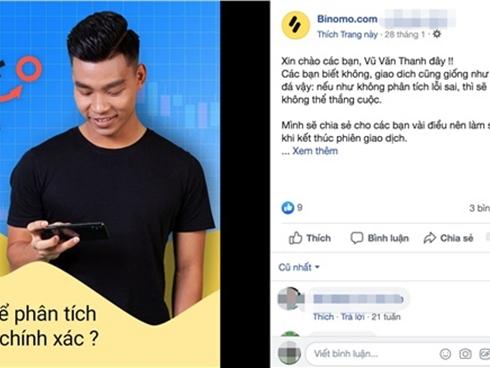 Mạo danh VTV đăng bài Văn Thanh quảng cáo cá cược Binomo-3