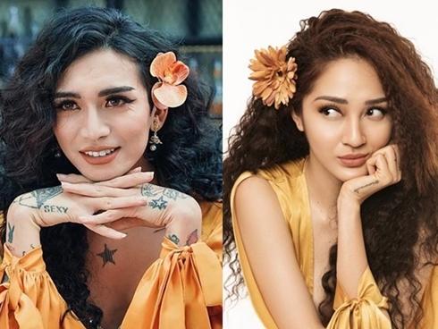 Tài trang điểm 'thích ai biến thành người đó' của BB Trần