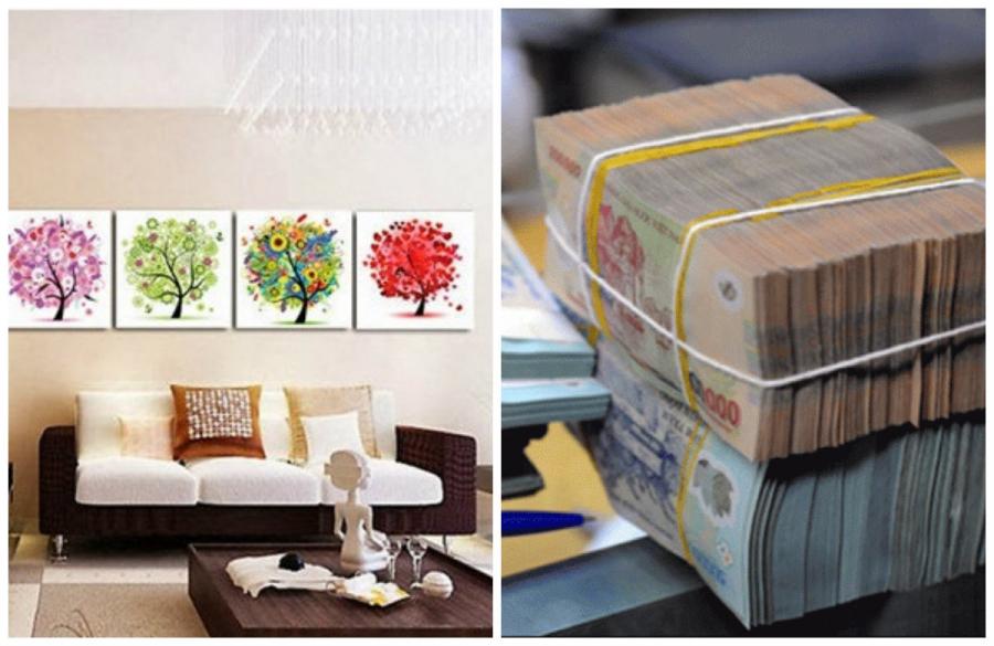 Treo tranh đúng phong thủy: Gia chủ đang nghèo khổ nhanh chóng trúng số đổi đời, một bước thành đại gia có số má-2