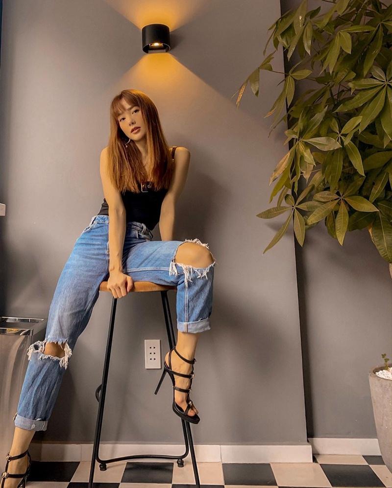 Bầu lần 2, Diệp Lâm Anh vẫn sành điệu khó ai bì kịp - Kỳ Duyên tự tin khoe dáng sau khi giảm cân thành công-10