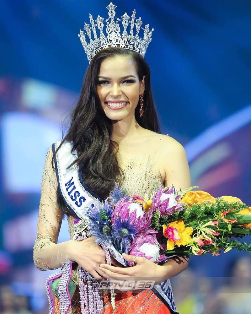 Đã đẹp còn ứng xử nuốt mic, tân Hoa hậu Hoàn vũ Thái Lan đe dọa khả năng intop của Hoàng Thùy tại Miss Universe 2019-3