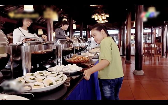 Shin Ae bản Việt học tập bà Tân vlog làm một đĩa thức ăn siêu to siêu khổng lồ-1