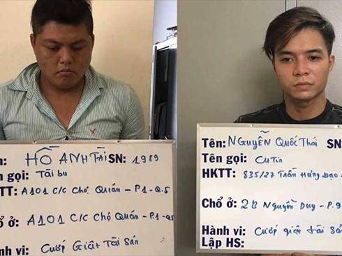 Băng nhóm gây khoảng 30% vụ cướp ở trung tâm Sài Gòn sa lưới