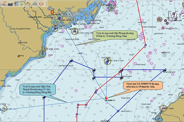 Tìm thấy thi thể thuyền viên trong vụ chìm tàu ở Bạch Long Vĩ-2