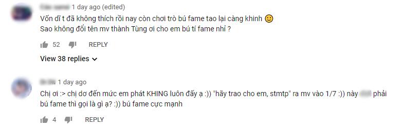 Nam Em bị tố tạo chiêu trò, câu fame bẩn vì vô duyên vô cớ lôi Sơn Tùng M-TP vào teaser MV mới-8