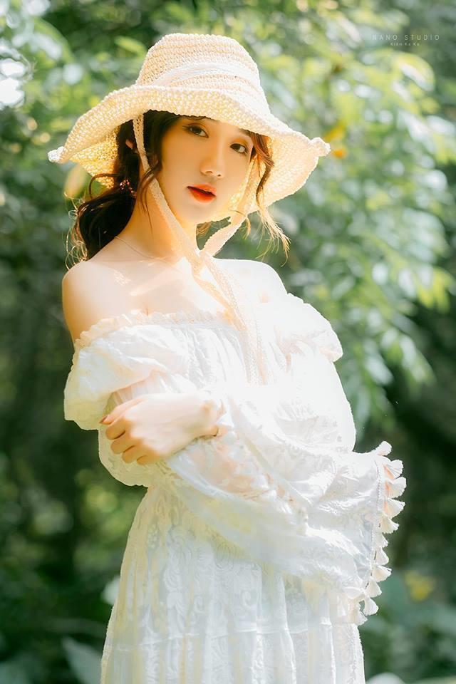 Nhan sắc 3 cô gái được dân mạng gọi là hotgirl quân nhân-5