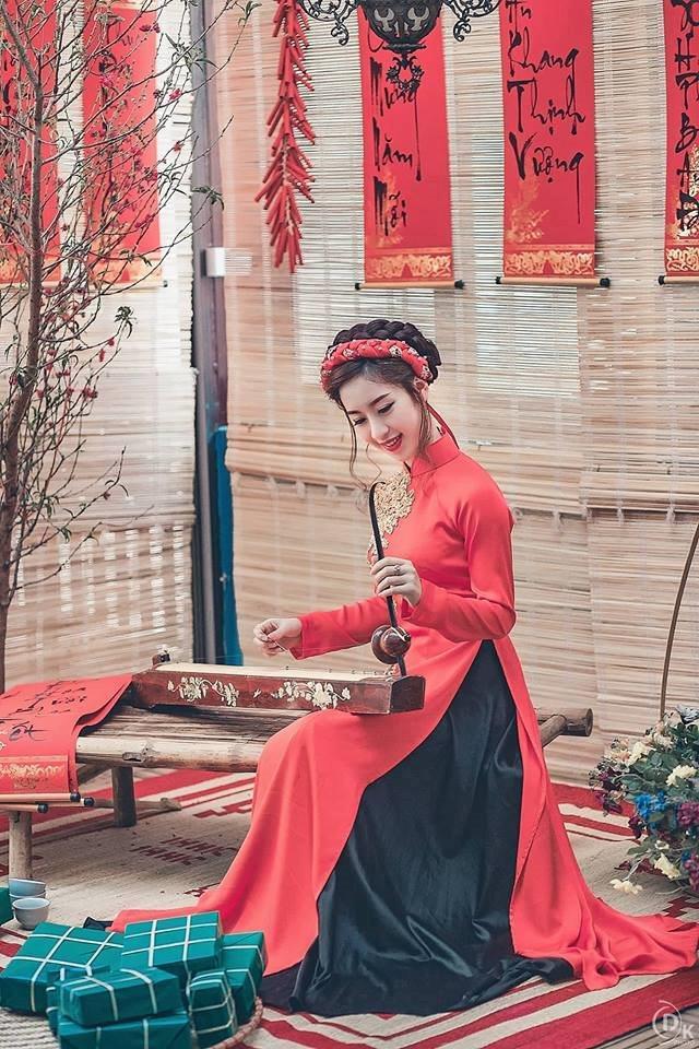 Nhan sắc 3 cô gái được dân mạng gọi là hotgirl quân nhân-7