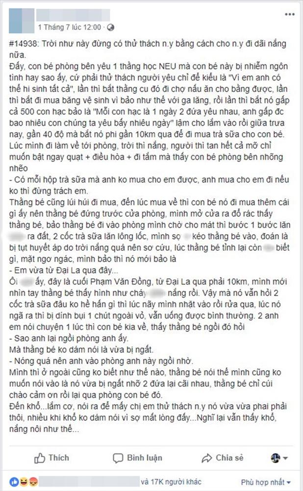 Bắt bạn trai lấy chân làm ghế ngồi để mình ung dung nghe điện thoại, cô gái khiến dân mạng tức sôi máu-2