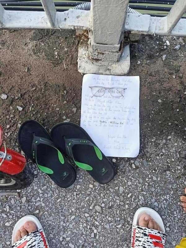 Thanh niên giả vờ nhảy cầu tự tử, để lại ĐƠN XIN CHẾT khiến ai đọc xong cũng... há hốc mồm-2