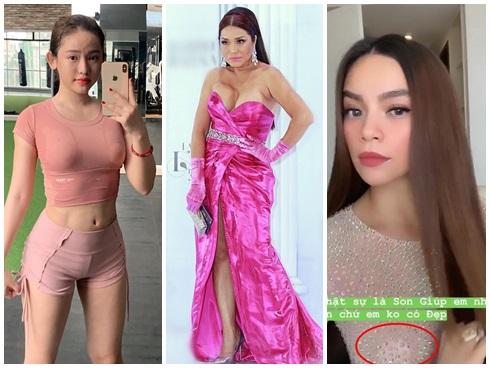 SAO MẶC XẤU: Mai Phương Thúy lộ nội y - MC Hoàng Oanh hóa lực sĩ - YaYa Trương Nhi mặc váy như đồ ngủ đi sự kiện-10