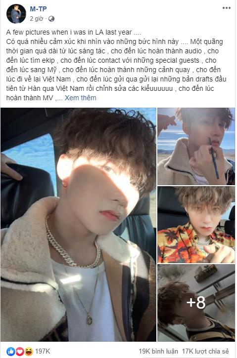 Sơn Tùng chia sẻ 1 năm rưỡi gian truân vì Hãy Trao Cho Anh nhưng lại khiến dân tình chết ngất bởi đôi môi căng mọng quá đỗi sexy-1