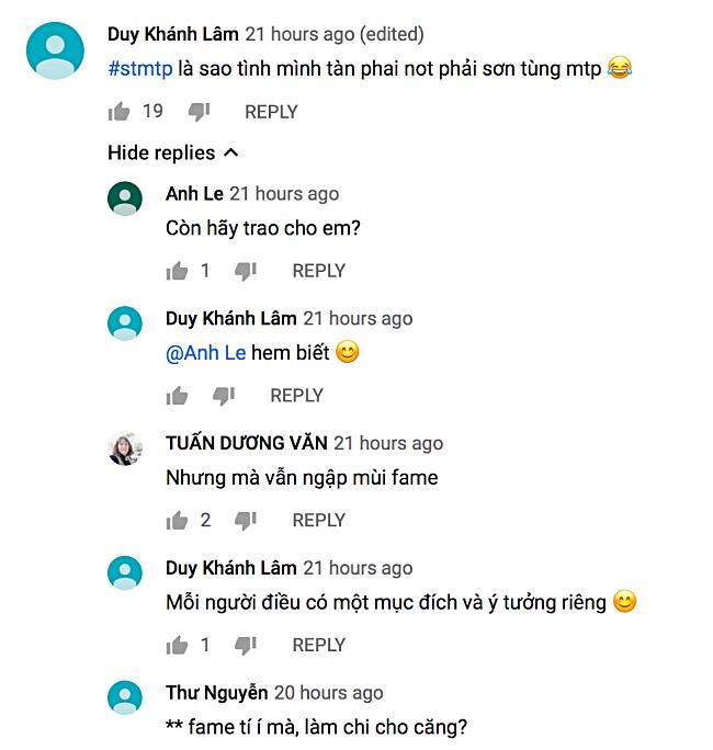 Hóa ra Nam Em không ké fame Sơn Tùng, đây mới là ý nghĩa thực sự của hastag #STMTP-4