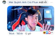 Bà xã có lòng cập nhật ảnh đại diện Facebook cực tình, Cris Phan vào bình luận như muốn tự châm lửa đốt nhà mình-3