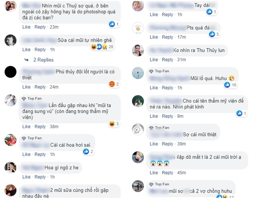 Thu Thủy và chồng kém tuổi khoe ảnh cưới mà cư dân mạng lại chỉ nhăm nhe soi bụng và 2 chiếc mũi lạ kỳ-7