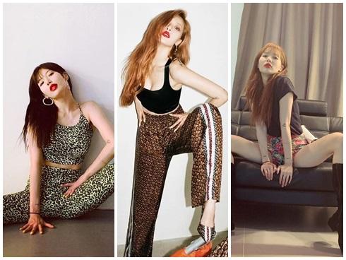 Mặc trang phục diễn chẳng khác nào bikini, nữ thần HyunA để lộ da đùi sần sùi và vòng 3 chảy xệ-11